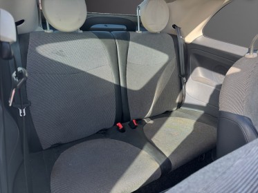 Fiat 500c 1.2 8v 69 ch lounge radars de recul climatisation toit ouvrant en toile garantie 12 mois occasion barberey...