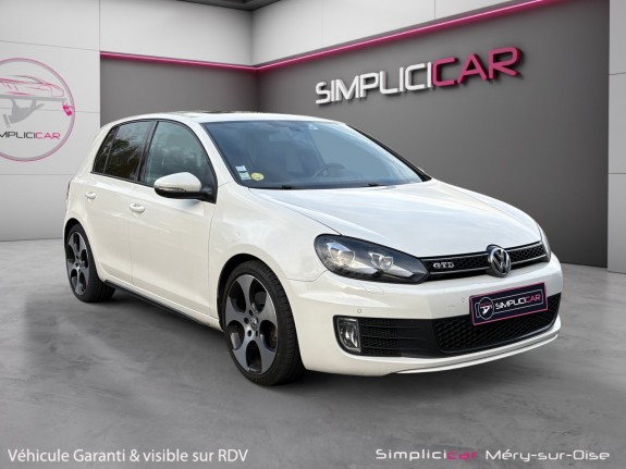 Volkswagen golf 2.0 tdi 170 gtd toit ouvrant cuir dynaudio garantie 12 mois occasion simplicicar mery-sur-oise simplicicar...