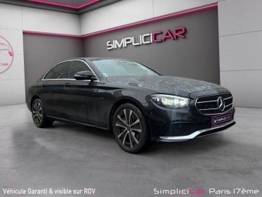 Mercedes classe e 300 e eqpower 9g-tronic avantgarde line occasion paris 17ème (75)(porte maillot) simplicicar simplicibike...