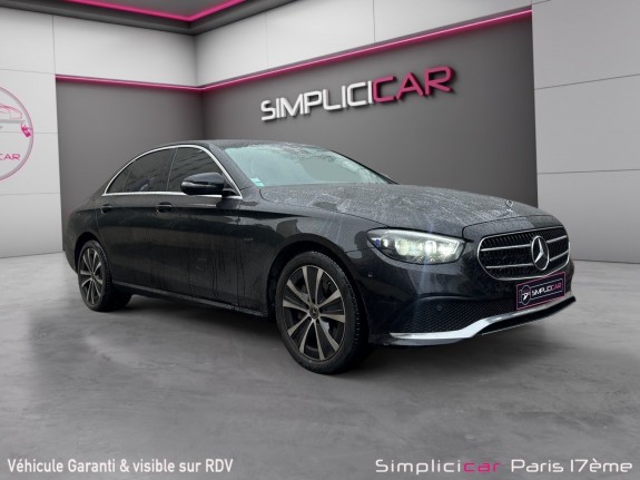 Mercedes classe e 300 e eqpower 9g-tronic avantgarde line occasion paris 17ème (75)(porte maillot) simplicicar simplicibike...