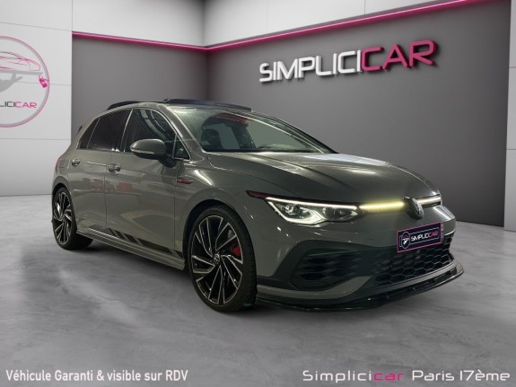 Volkswagen golf 8 gti club sport gris nardo 300ch/ toit ouvrant/ harman kardon/ carplay/ garantie 12 mois occasion paris...