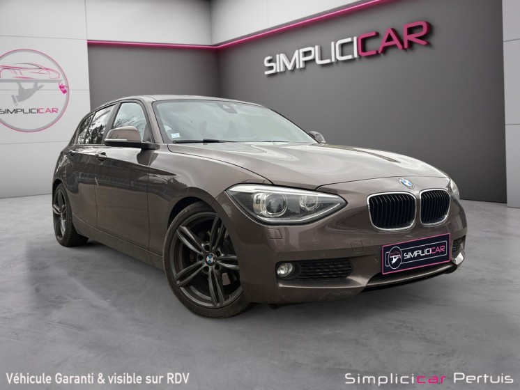 Bmw serie 1 f20 125i 218 ch bva8 lounge plus gps ja17p radars avants arrières entretien complet bmw  garantie 12 mois...