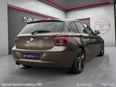 Bmw serie 1 f20 125i 218 ch bva8 lounge plus gps ja17p radars avants arrières entretien complet bmw  garantie 12 mois...