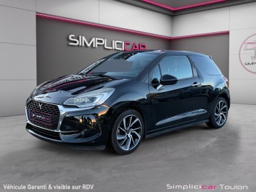 Ds ds 3 1.6thp 165cv ss bvm6 sport chic - suivi entretien - sièges chauffants - caméra de recul - garantie occasion...