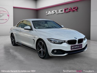 Bmw serie 4 cabriolet f33 lci 430i 252cv bva8 m sport - suivi entretien - harman - sièges chauffants - garantie occasion...