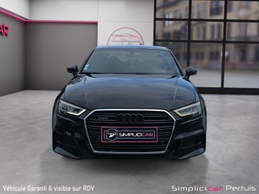 Audi a3 berline 2.0 tdi 184 s tronic 7 quattro s line full black audio bang  olufsen garantie 12 mois occasion simplicicar...