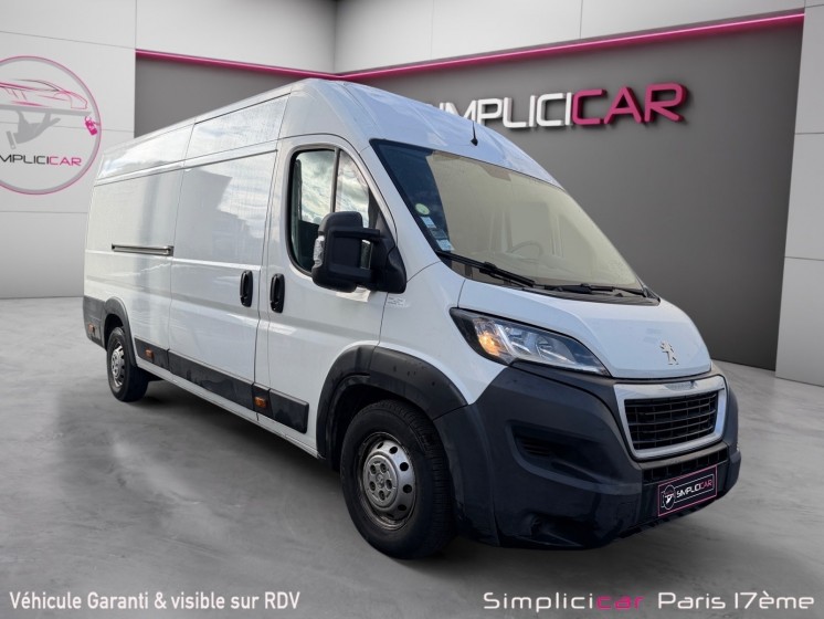 Peugeot boxer fourgon tole 435 l4h2 bluehdi 140 ss - garantie 12 mois - camera de recul - chaine de distribution neuf -...