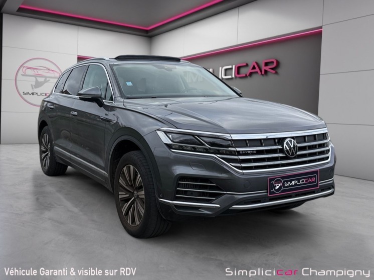 Volkswagen touareg 3.0 tsi ehybrid 381ch tiptronic 8 4motion elegance francais full entretien volkswagen occasion...
