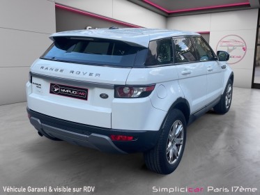 Land-rover range rover evoque prestige / garantie 12 mois occasion paris 17ème (75)(porte maillot) simplicicar simplicibike...