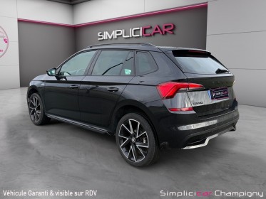 Skoda kamiq 1.5 tsi 150 ch dsg7 monte-carlo - toit panoramique - volant chauffant - carplay - full options occasion...