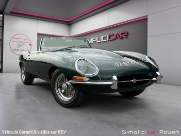 Jaguar type e 4.2 1967 occasion simplicicar rouen simplicicar simplicibike france