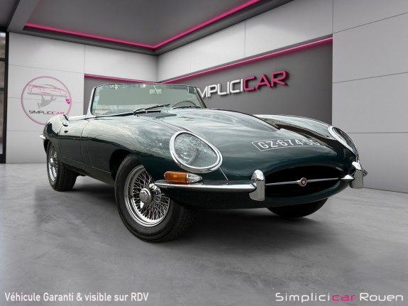 Jaguar type e 4.2 1967 occasion simplicicar rouen simplicicar simplicibike france