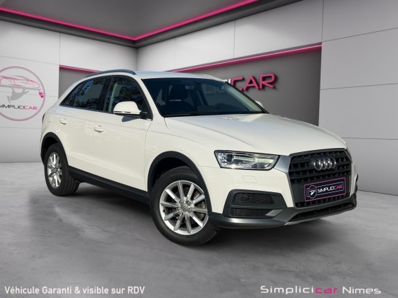 Audi q3 business 2.0 tdi ultra 150 ch - attelage - coffre et rétro électrique - garantie 12 mois occasion simplicicar nimes...