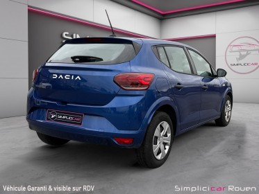 Dacia sandero sce 65 essential / garantie 12 mois / entretien dacia occasion simplicicar rouen simplicicar simplicibike france