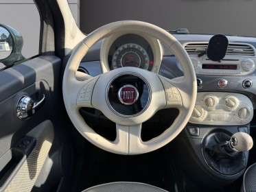 Fiat 500 0.9 8v 85 ch twinair ss lounge / garantie 12 mois / toit panoramique / pneus av neufs occasion simplicicar rouen...