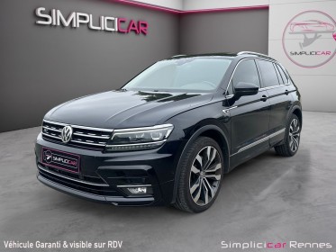 Volkswagen tiguan 2.0 bi-tdi 240ch r-line dsg7 4motion - carplay... occasion simplicicar rennes simplicicar simplicibike france