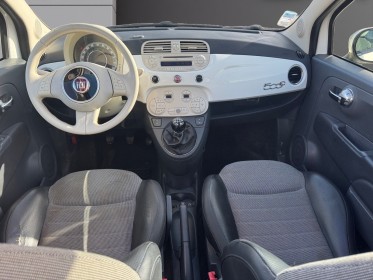Fiat 500c 1.2 8v 69 ch lounge radars de recul climatisation toit ouvrant en toile garantie 12 mois occasion barberey...