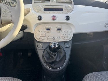 Fiat 500c 1.2 8v 69 ch lounge radars de recul climatisation toit ouvrant en toile garantie 12 mois occasion barberey...