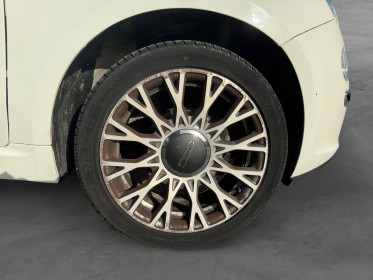Fiat 500c 1.2 8v 69 ch lounge radars de recul climatisation toit ouvrant en toile garantie 12 mois occasion barberey...