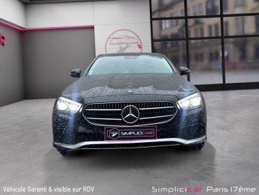 Mercedes classe e 300 e eqpower 9g-tronic avantgarde line occasion paris 17ème (75)(porte maillot) simplicicar simplicibike...