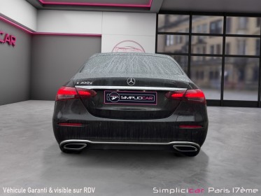 Mercedes classe e 300 e eqpower 9g-tronic avantgarde line occasion paris 17ème (75)(porte maillot) simplicicar simplicibike...