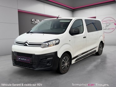 Citroen jumpy cabine approfondie m 2.0 hdi 150 bvm6 club attelage caméra climatisation garantie 12 mois occasion barberey...