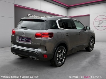 Citroen c5 aircross feel 1.2 hybride 136ch  - caméra 360 - carplay - line assit - garantie constructeur occasion simplicicar...