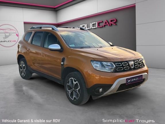 Dacia duster eco-g 100 4x2 prestige attelage caméra carte main libre garantie 12 mois occasion barberey simplicicar...