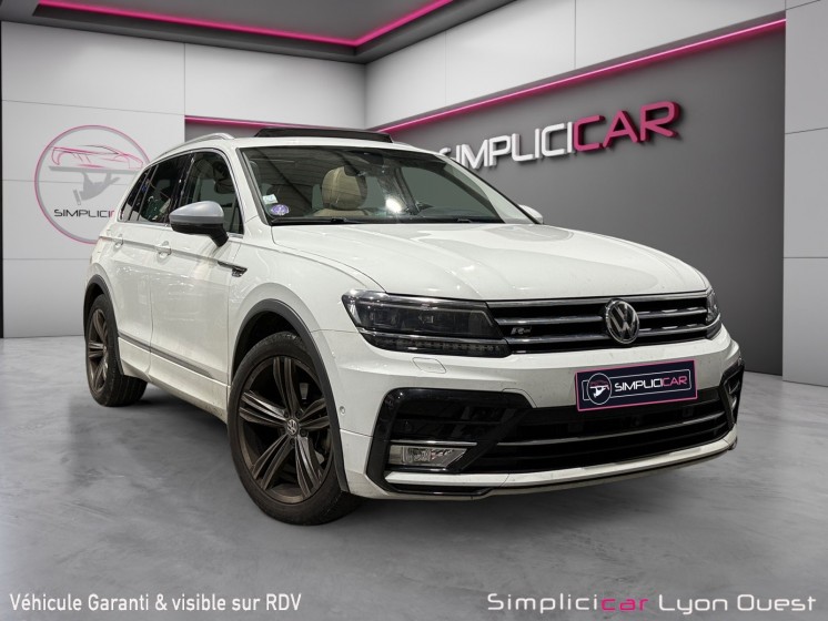 Volkswagen tiguan 1.4 tsi act 150 dsg6 carat exclusive / pack r line - toit ouvrant - virtual cockpit - garantie 12 mois...