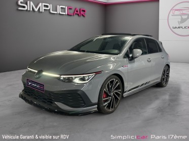 Volkswagen golf 8 gti club sport gris nardo 300ch/ toit ouvrant/ harman kardon/ carplay/ garantie 12 mois occasion paris...