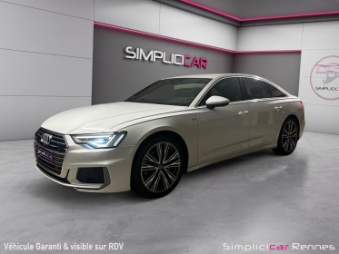 Audi a6 3.0l v6 quattro c8 45 tdi pack s-line tiptronic 8, carplay, lumières d'ambiances.... occasion simplicicar rennes...