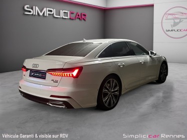 Audi a6 3.0l v6 quattro c8 45 tdi pack s-line tiptronic 8, carplay, lumières d'ambiances.... occasion simplicicar rennes...