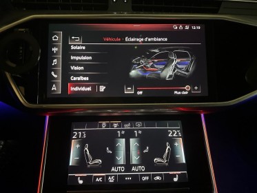 Audi a6 3.0l v6 quattro c8 45 tdi pack s-line tiptronic 8, carplay, lumières d'ambiances.... occasion simplicicar rennes...