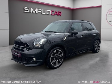 Mini countryman r60 2.0 d 143 ch cooper s pack jcw / full option / garantie 12 mois occasion osny simplicicar simplicibike...