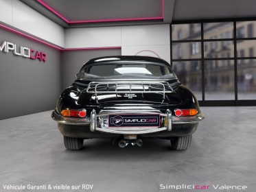 Jaguar type e 4,2l 260ch cabriolet matching number origine france occasion simplicicar valence - ksv  simplicicar...