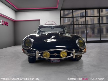 Jaguar type e 4,2l 260ch cabriolet matching number origine france occasion simplicicar valence - ksv  simplicicar...