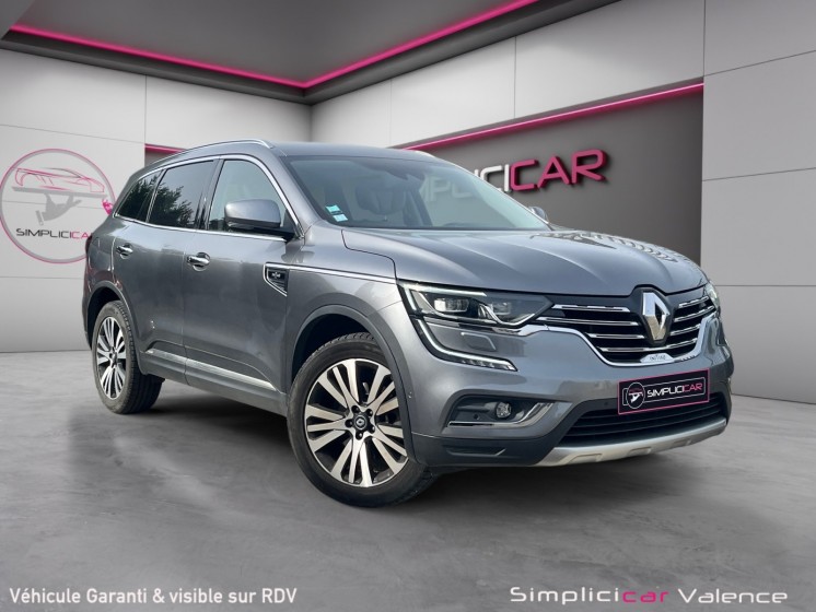 Renault koleos ii 4x4 2.0l dci 175 initiale paris sans adblue cuir chauffants ventilés bose caméra garantie 12 mois...