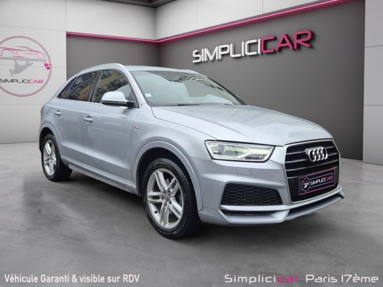 Audi q3 q3 1.4 tfsi cod 150 ch s tronic 6 s line occasion paris 17ème (75)(porte maillot) simplicicar simplicibike france