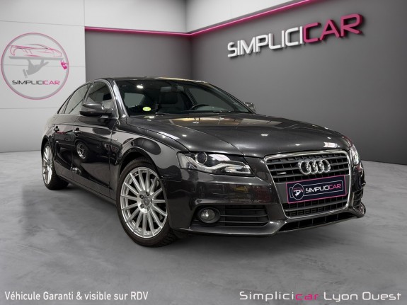 Audi a4 a4 2.0 tdi 143 dpf quattro s line - garantie 12 mois occasion simplicicar lyon ouest simplicicar simplicibike france