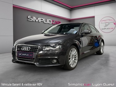 Audi a4 a4 2.0 tdi 143 dpf quattro s line - garantie 12 mois occasion simplicicar lyon ouest simplicicar simplicibike france