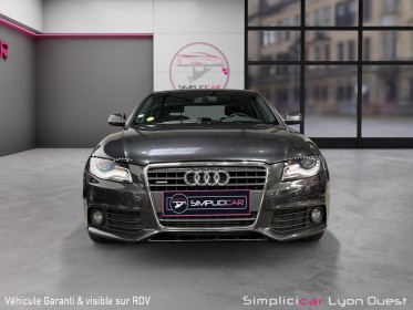 Audi a4 a4 2.0 tdi 143 dpf quattro s line - garantie 12 mois occasion simplicicar lyon ouest simplicicar simplicibike france