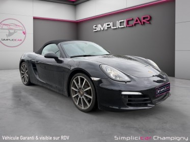 Porsche boxster 2.7i 265 ch black edition pdk - carplay - sport occasion champigny-sur-marne (94) simplicicar simplicibike...