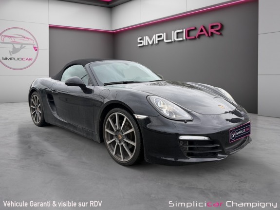 Porsche boxster 2.7i 265 ch black edition pdk - carplay - sport occasion champigny-sur-marne (94) simplicicar simplicibike...