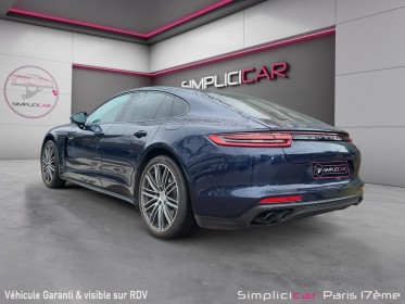 Porsche panamera 4 v6 3.0 462 hybrid pdk 1er main suivi complet porsche occasion paris 17ème (75)(porte maillot) simplicicar...