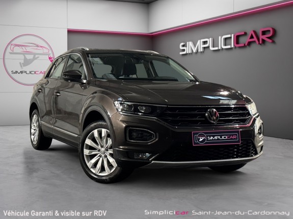 Volkswagen t-roc 1.5 tsi 150 evo dsg7 carat//crochet attelage//full entretien vw/garantie 12 mois occasion simplicicar...