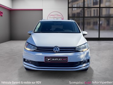 Volkswagen touran tdi 110 carat  dsg7 coffre electrique première main garantie 12 mois occasion montpellier (34) simplicicar...