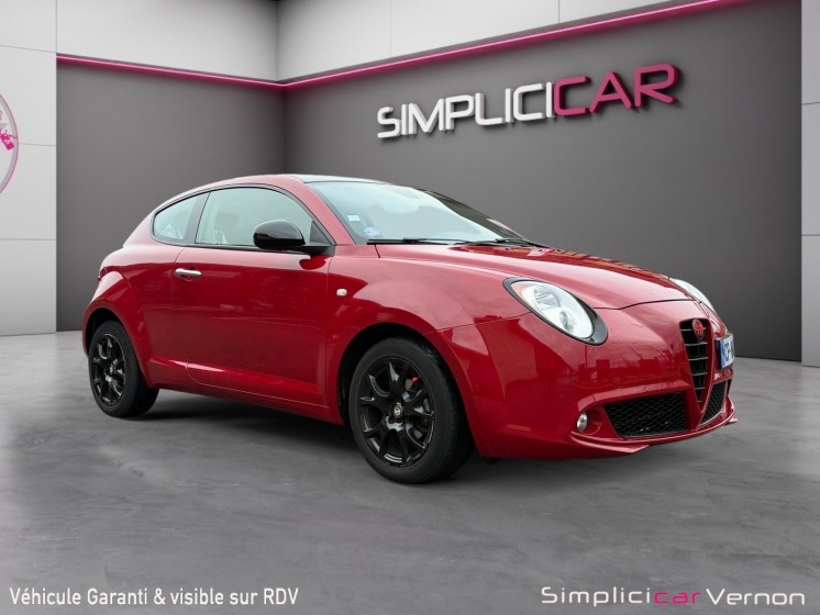 Alfa romeo mito 1.4 mpi 78 start  stop distinctive  toit noir  bluetooth  garantie 12 mois occasion simplicicar vernon...