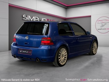 Volkswagen golf 4 r32 v6 4 motion 1er main suivi disponible - toit ouvrant - sieges chauffants - sieges baquets - feux xenon...