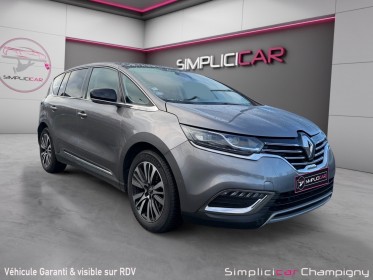 Renault espace v tce 225 edc initiale paris - 4 control - caméra de recul - toit ouvrant occasion champigny-sur-marne (94)...