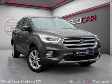 Ford kuga 2.0 tdci 150 ss 4x2 bvm6 titanium garantie 12mois minimum occasion simplicicar pontarlier auto  simplicicar...